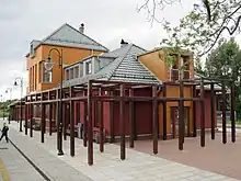 Bahnstation Niechorze Latarnia (Horst Seebad)