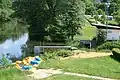 Nied am Campingplatz Siersburg mit Tretbootverleih