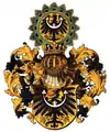 Wappen Niederschlesiens in der österreichisch-ungarischen Wappenrolle von Hugo Ströhl von 1890