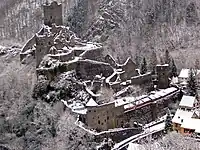 Die Niederburg im Winter