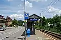 Haltestelle der Waldenburgerbahn
