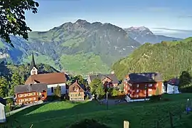 Ausblick zu Stanserhorn & Pilatus