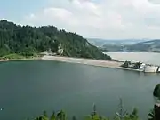 Der Staudamm bei Czorsztyn