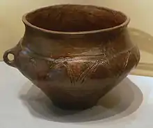 Nienburger Tasse aus Mehlbergen, ausgestellt im Museum Nienburg