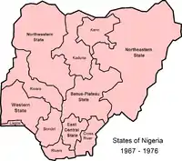 1967–1976: 12 Staaten