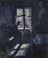 Nacht in Saint-Cloud (1892), Öl auf Papier, 28 × 23,5 cm, Privatsammlung