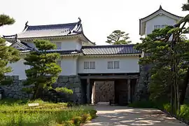 Minowa-Tor, innen