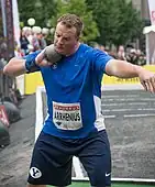 Niklas Arrhenius erzielte 18,93 m und schied damit aus