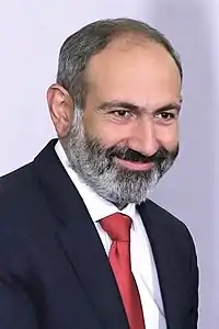 Amtierender PremierministerNikol Paschinjan