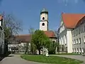 Ansicht vom Schlosshof