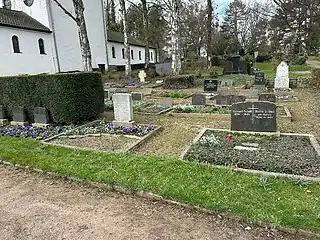 Grabfeld der verstorbenen des 25. Mai 1944