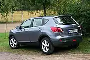 Heckansicht des Qashqai