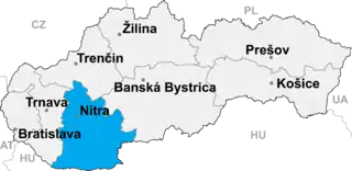Levice in der Slowakei