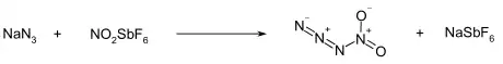 Synthese von Nitrylazid