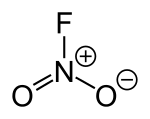 Strukturformel von Nitrylfluorid