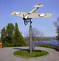 Denkmal für den ersten Looping der Fluggeschichte