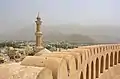 Blick vom Turm des Forts auf die Qabus-Moschee