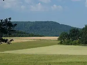 Der Nonnenberg, aus Blickrichtung Norden