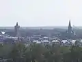 Blick auf Noordwijk-Binnen von dem Wasserturm mit Blickrichtung zum Binnenland