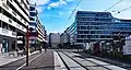 Bereich Bruno-Marek-Allee, Blick Richtung Süden (2021)