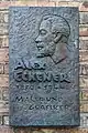 Gedenktafel Alex Eckener, Eckener-Haus, Flensburg (2003)