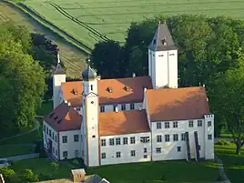 Nordostansicht Schloss Hofhegnenberg