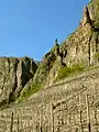 Der Weinberg Rotenfels im April