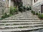 Treppe im Ortskern