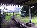 Bahnhof der Minieisenbahn