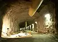 Ein Anschlusstunnel,Oktober 2009