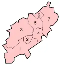 Distrikte in Northamptonshire