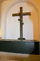 Kreuz hinter dem Sarg Karls I.