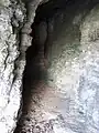 Blick in die Höhle der Notburga