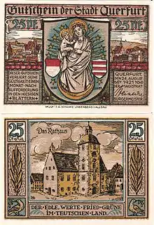 Querfurt 25 Pfennig, 1921