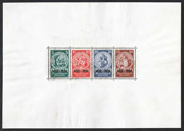 10 Jahre Deutsche Nothilfe 1923–1933, Block 2 Deutsches Reich 1933