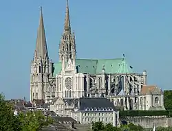 Kathedrale Notre-Dame de Chartres, gotische Kreuzbasilika
