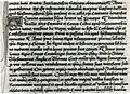 Bastard Anglicana in einer Handschrift der 2. Hälfte des 15. Jahrhunderts (Nova cronica de gestis regum Anglorum). Oxford, Bodleian Library, Rawl. C 398, fol. 49r