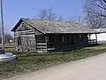 Restauriertes Blockhaus