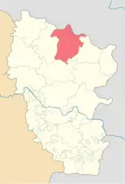 Rajon Nowopskow in der Ukraine