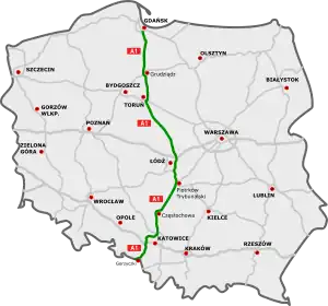 Autostrada A1 (Polen)