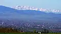 Blick auf das Dorf, Richtung Tatra (Süden)