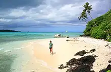 Besucher auf Nu'ulopa.