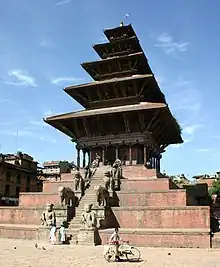Nyatapola-Tempelin Bhaktapur