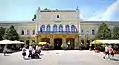 Historisches Rathaus der Stadt von 1892 im Stil des Eklektizismus