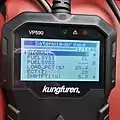 Display eines OBD-Scanners
