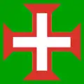 Alternative Nationalflagge unter Manuel I. und inoffizielle Flagge in der Zeit der Restauration 1640