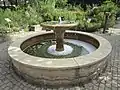 Brunnen in der Mittelmeerabteilung