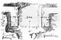 Grundriss des Osttores