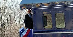 Fahrt von Barack Obama zur Amtseinführung, 17. Januar 2009