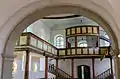 Blick vom Turm in das Langhaus